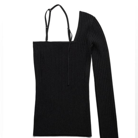 h e l m u t   l a n g   o n e - s h o u l d e r   t o p - Picture 2 of 6